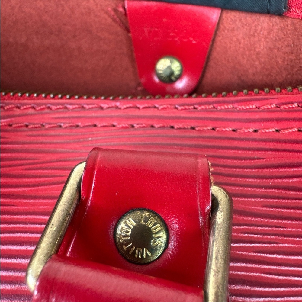 Louis Vuitton Epi Red satchel speedy 35 Handbag - Picture 10 of 10